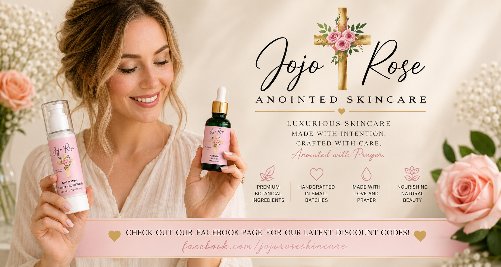 Jojo Rose | Anointed Facial Oil – Shop Now